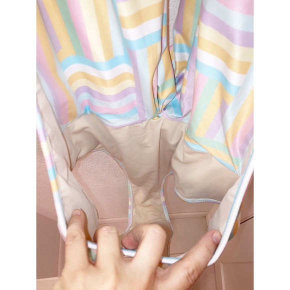 NWOT Kenny Flowers ~ The North Shore Deep V Halter One Piece SZ: Large - Picture 12 of 15